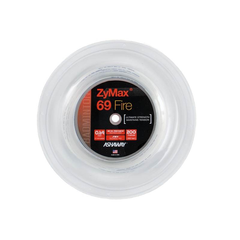 Ashaway ZyMax 69 Fire Reel White