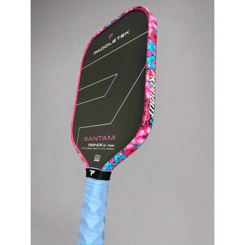 Custom Paddletek TKO-CX Pickleball Paddle – Hesacore Grip – Aloha