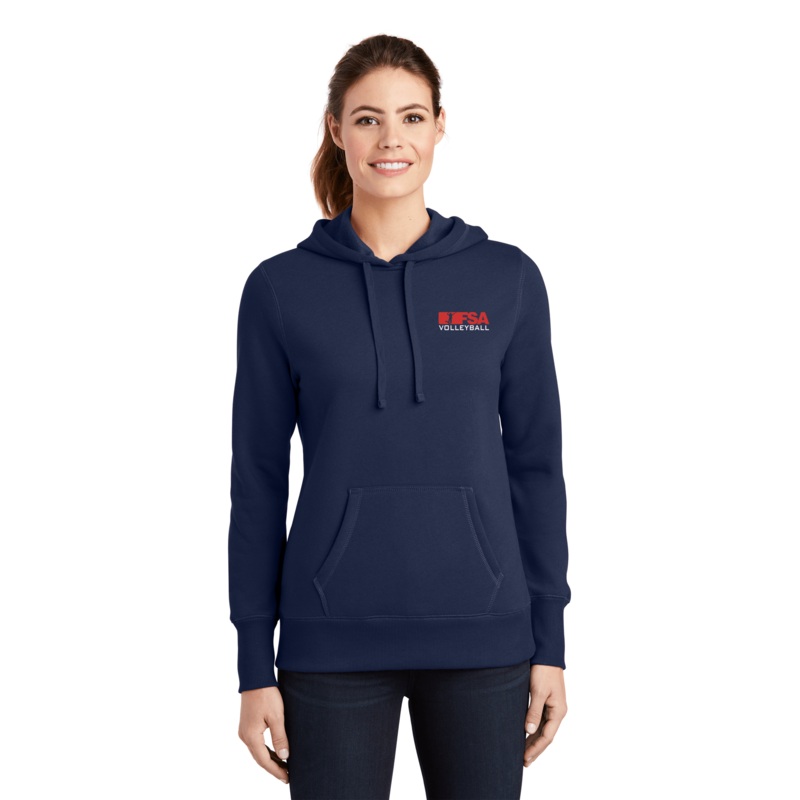 FSA Volleyball Ladies Sport Tek Hoodie