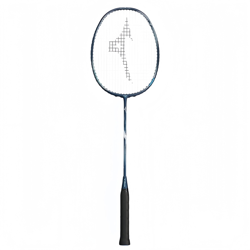 MIZUNO ACROSPEED 7 (Navy) 5U/G6 Badminton Racquet  Unstrung & Free Grip 5U (Avg. 78g) G6