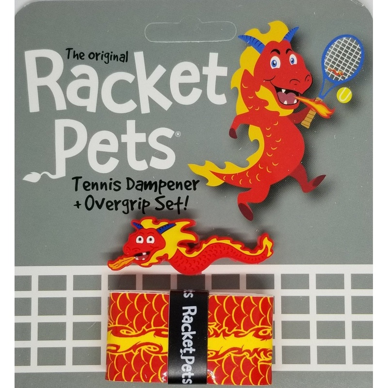 Racket Pets Dragon Overgrip & Dampener Set