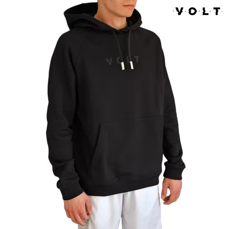 Volt Hoodie V4 Black | Padel Clothing