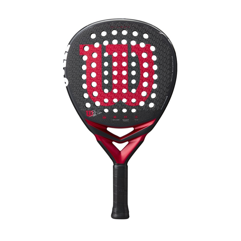Wilson Bela V3 Padel Racket – Black/Red Red G2