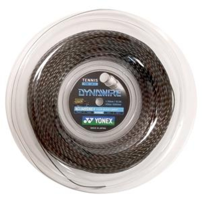 Yonex Dynawire Tennis String – Reel 16g/1.30mm Black