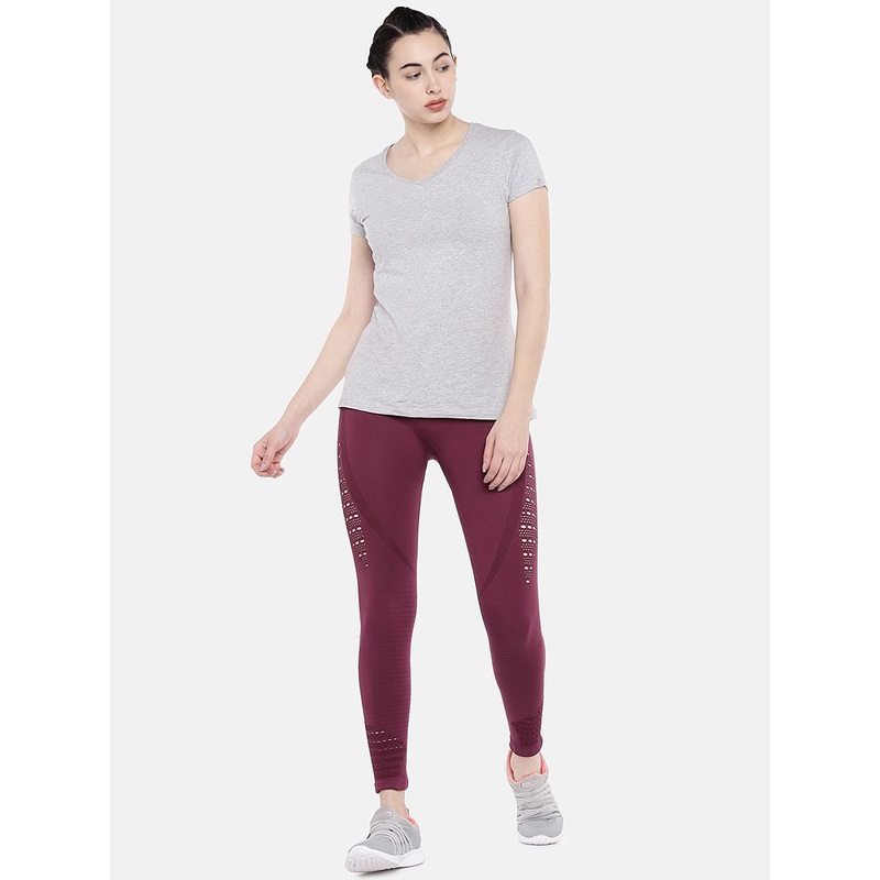 Omtex Swee Athletica Vital Seamless Series Style 202 Wine | Women | KIBI Sports XS