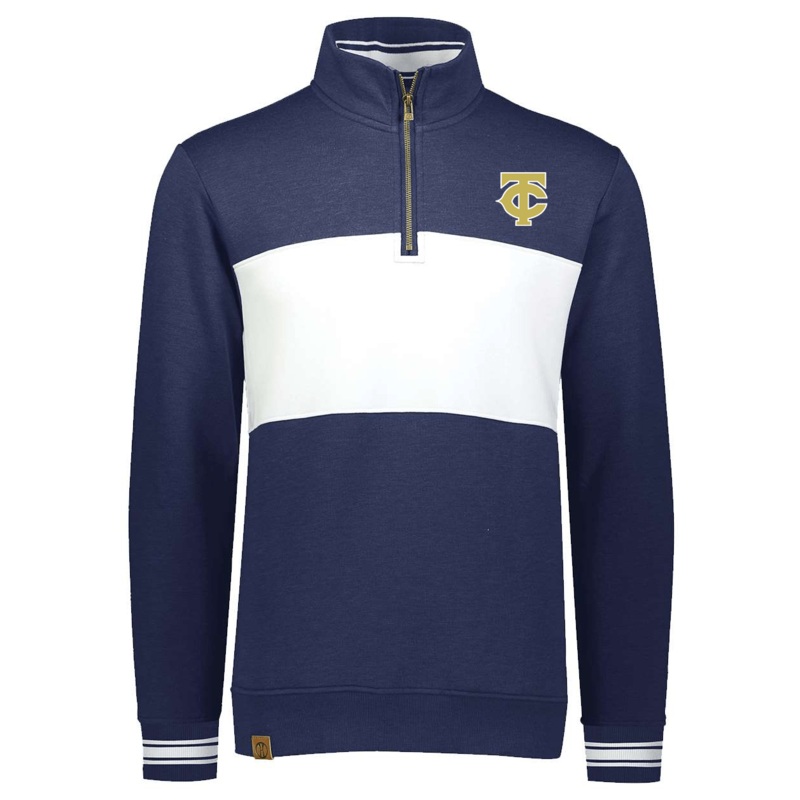 TCC Athletic Booster Club Colorblock 1/4 Zip