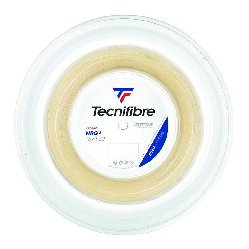 Tecnifibre NRG2 16/1.32 Tennis String Reel (Natural)