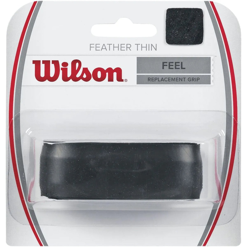 Wilson Feather Thin (WRZ4204BK) Replacement Grip Black BLACK O/S