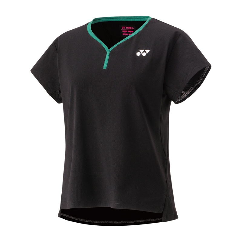 YONEX Womens Crew Neck Shirt 20837EX Black ASIA S / EU XS / US XXS / JP S