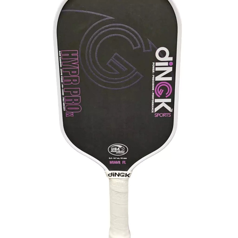 Dingk HYPER PRO X Pink Pickleball Paddle
