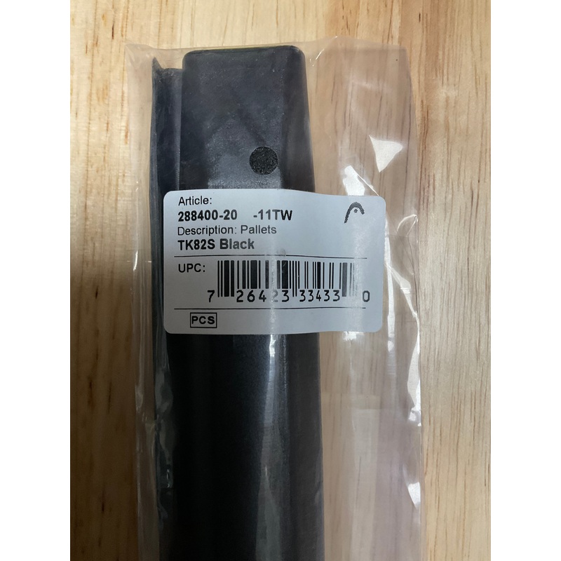 Head Speed & Instinct Grip Pallet Replacement (4 1/4) #TK82S Black #288400-20