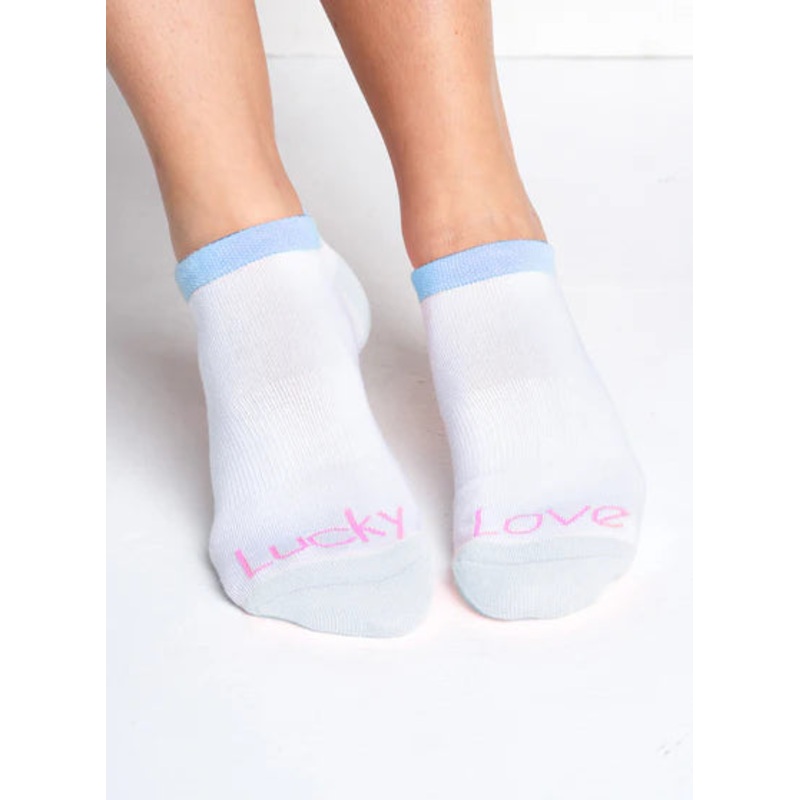 Lucky in Love Got The Blues Low Cut Socks
