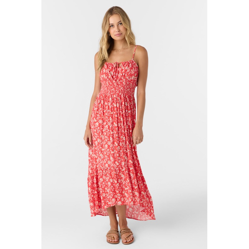 O’Neill Women’s Lettie Midi Dress Cayenne XSmall