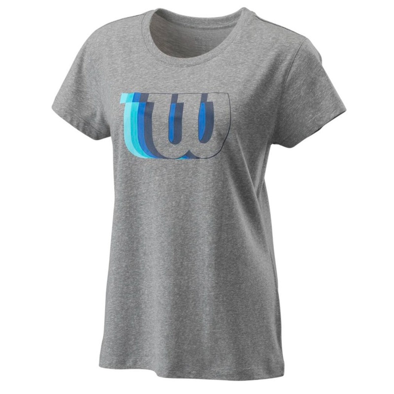Wilson Women’s Blur W Tech Tee (Grey)