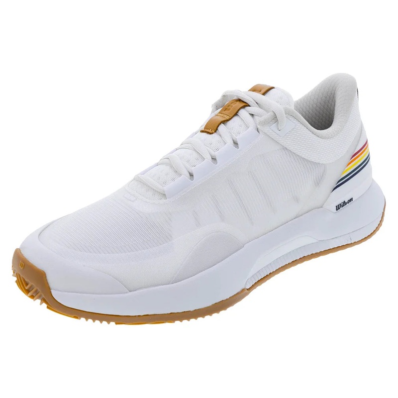 Women`s Intrigue Tour Clay RG Tennis Shoes White and Bone Brown