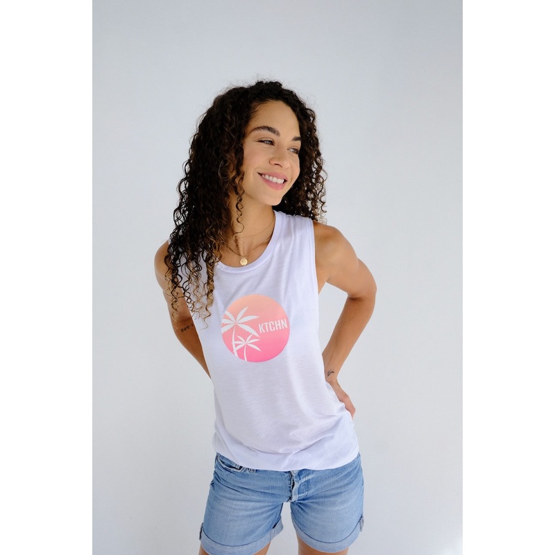 KTCHN Aloha Muscle Tank