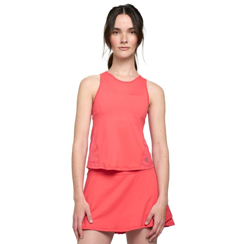 Lija Women’s Elite Baton Tank Top (Cayenne)