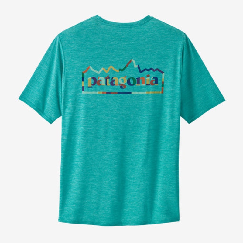 Patagonia Mens Capilene Cool Daily Graphic Shirt Unity Fitz: Subtidal Blue X-Dye-UFSX Small
