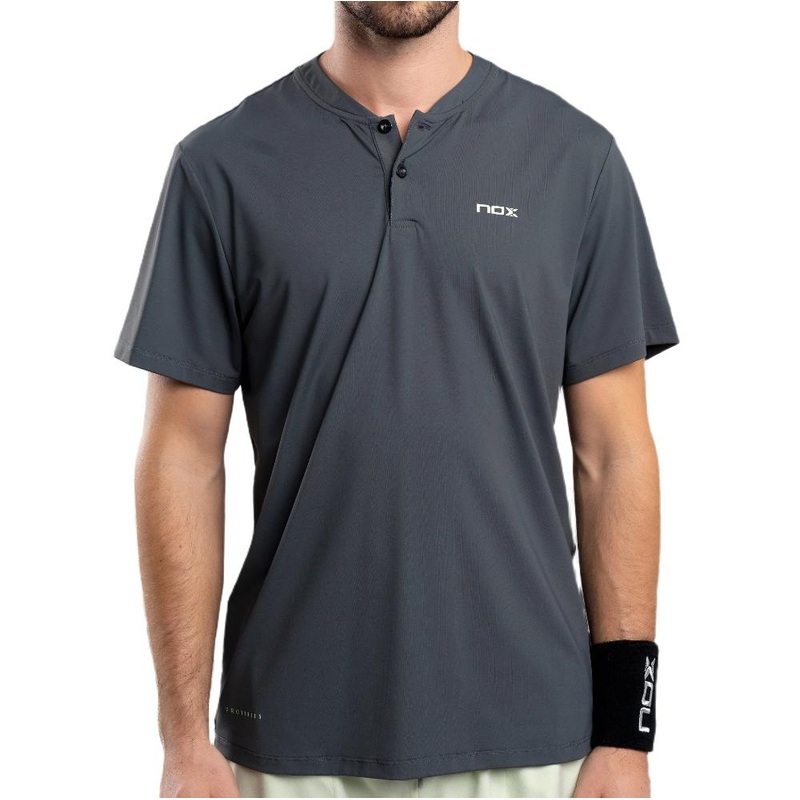 Polo Nox Pro Charcoal Gris Hombre