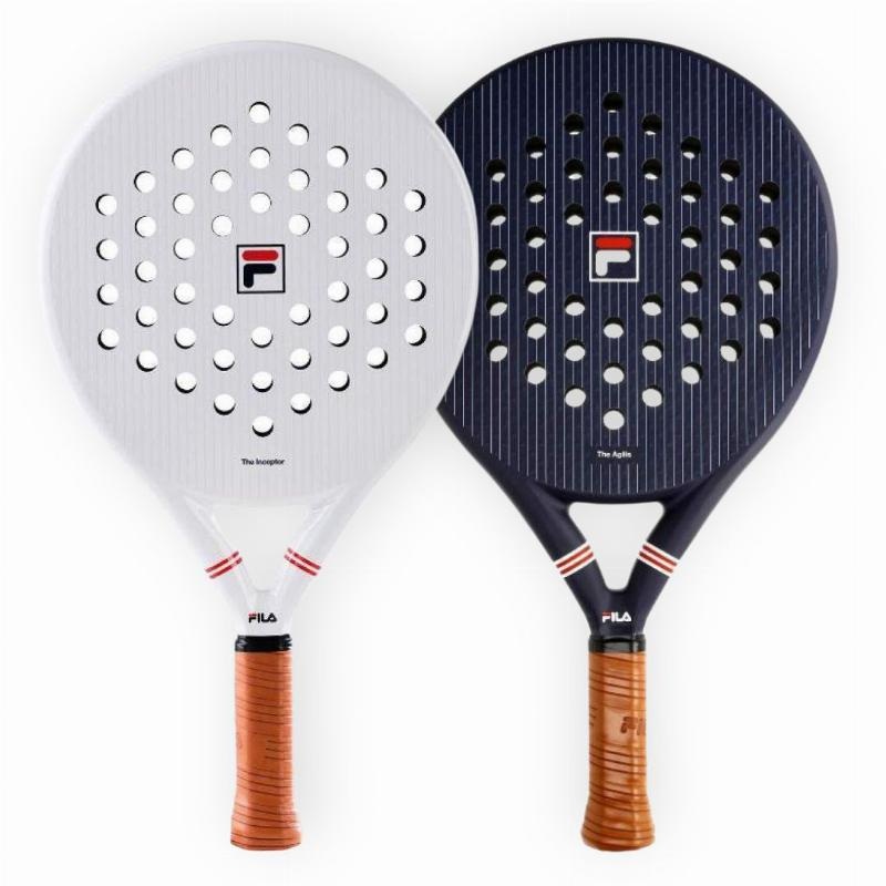 Pack Pala Fila The Inceptor Blanco y Pala Fila The Agilis Azul