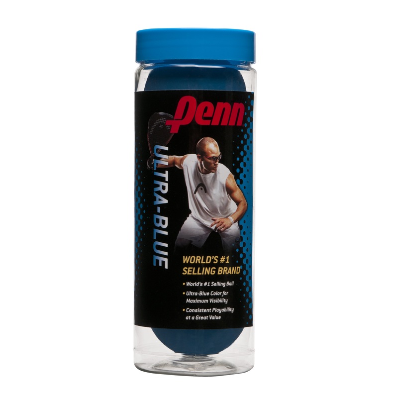 Penn Ultra Blue Racquetballs – 3 Ball Can