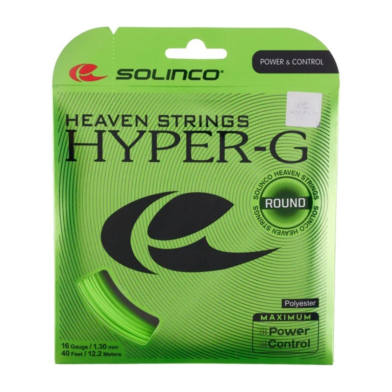 Solinco Hyper-G Round Tennis String – Set 16g/1.30