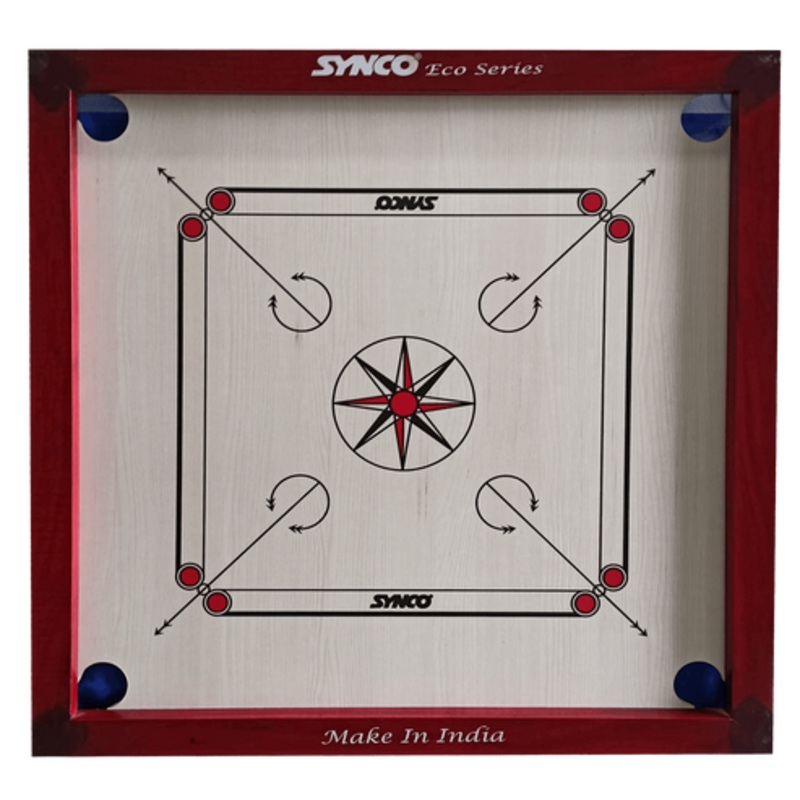 SYNCO ECO CARROM BOARD FOR BEGINNERS| KIBI SPORTS