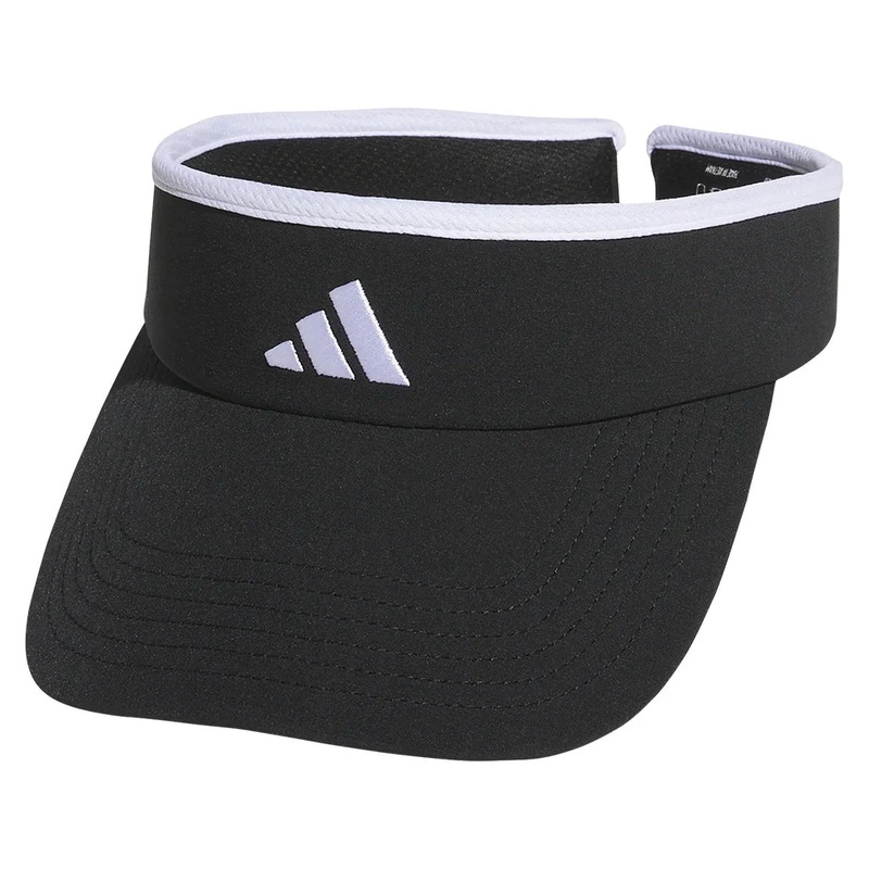 Women`s Match 2 Visor Black and White