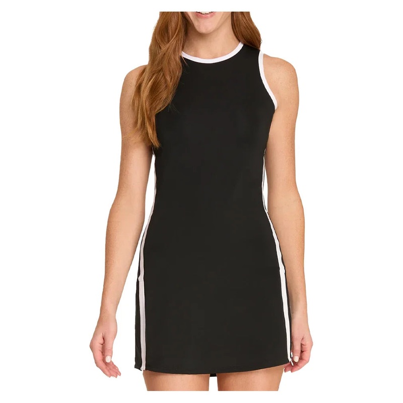 Women`s Susannah Pickleball Dress Onyx