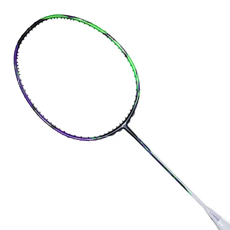 Li-Ning Halbertec 9000 4U Badminton Racket Green Crystal/Dragons Violet 4U