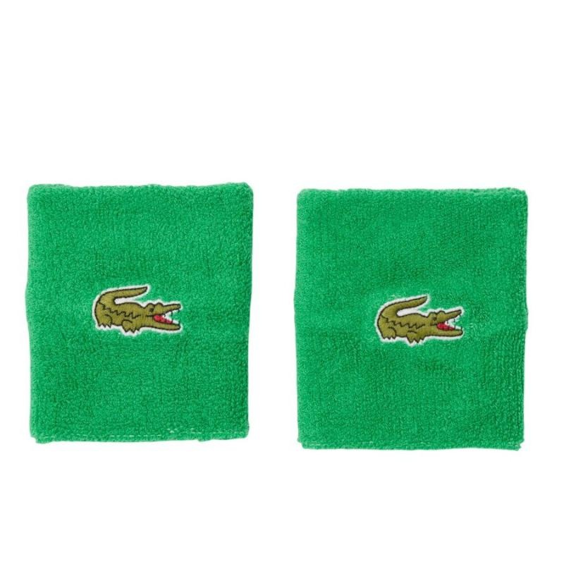 Muequeras Lacoste Verde 2 Unidades