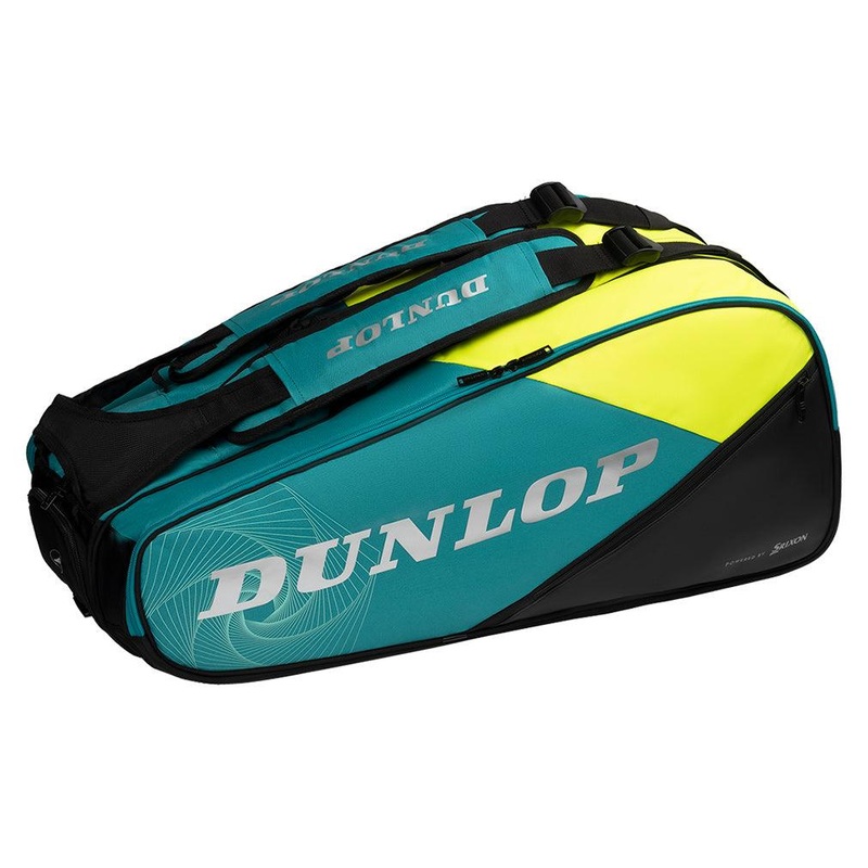 SX Performance 8 Racquet Tennis Bag Teal and Black