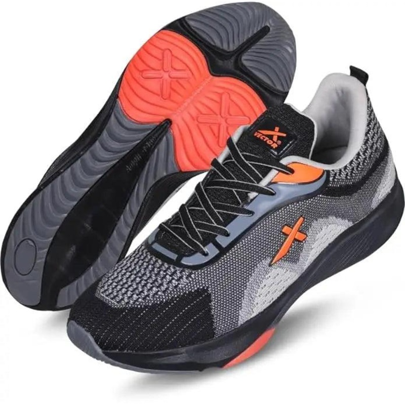 VECTOR X Shark Running/Jogging Running Shoes For Men | KIBI Sports 6 UK White-Black-Red