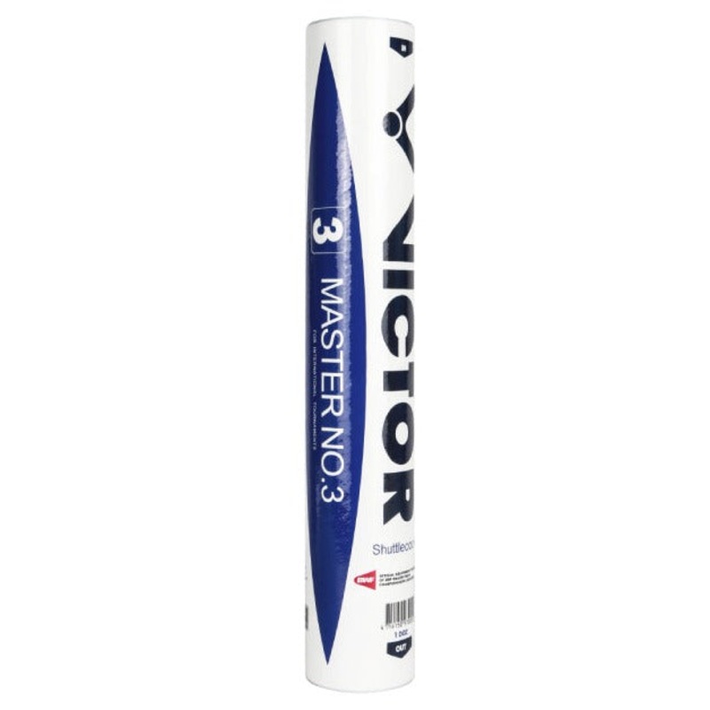 Victor Master #3 Feather Badminton Shuttlecock (Speed 77)