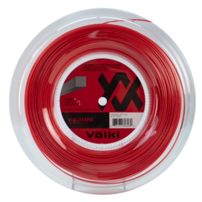 Volkl V-Square 17/1.25 Tennis String Reel (Lava)