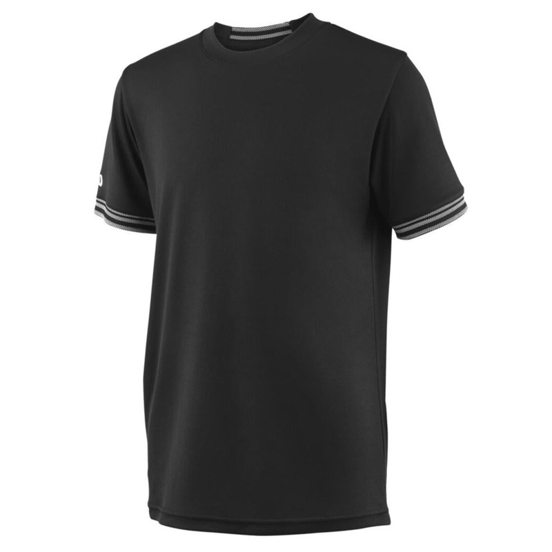 Wilson Boys’ Team Solid Crew (Black)