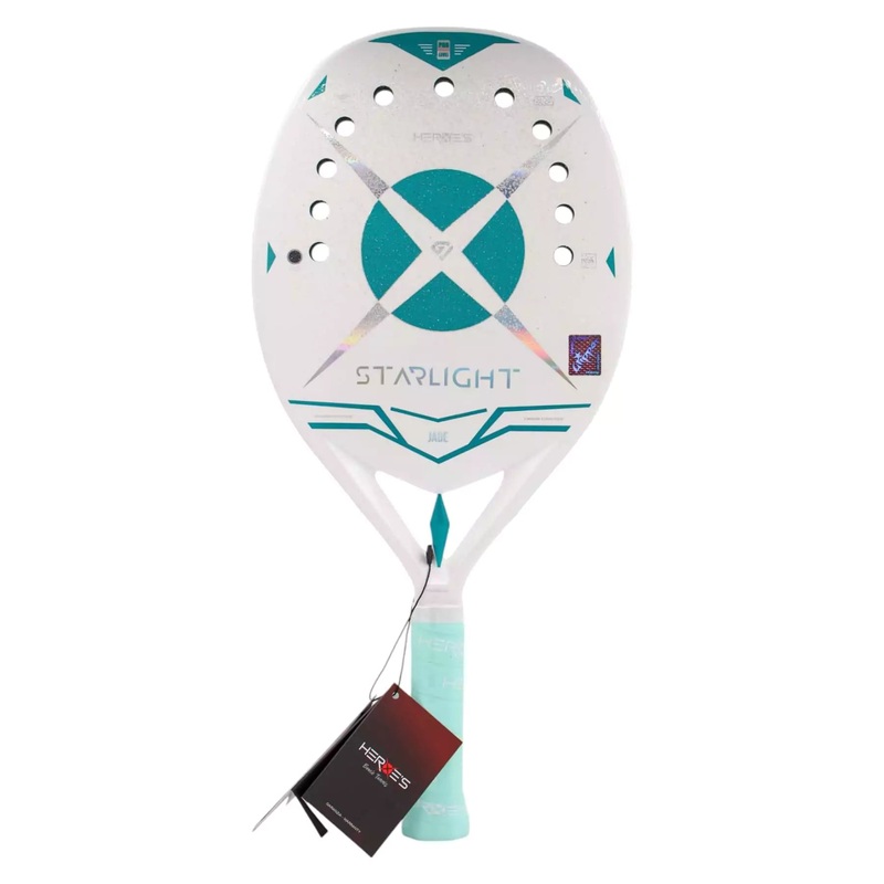 Heroe’s STARLIGHT GIULIA & NINNY 2025 Beach Tennis Racket With Glipper Treatment
