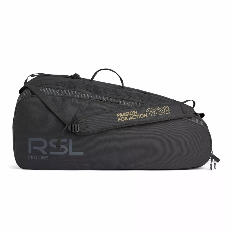 RSL Pro Line 12Pk Racket Bag (Black) BLACK 12 Rackets