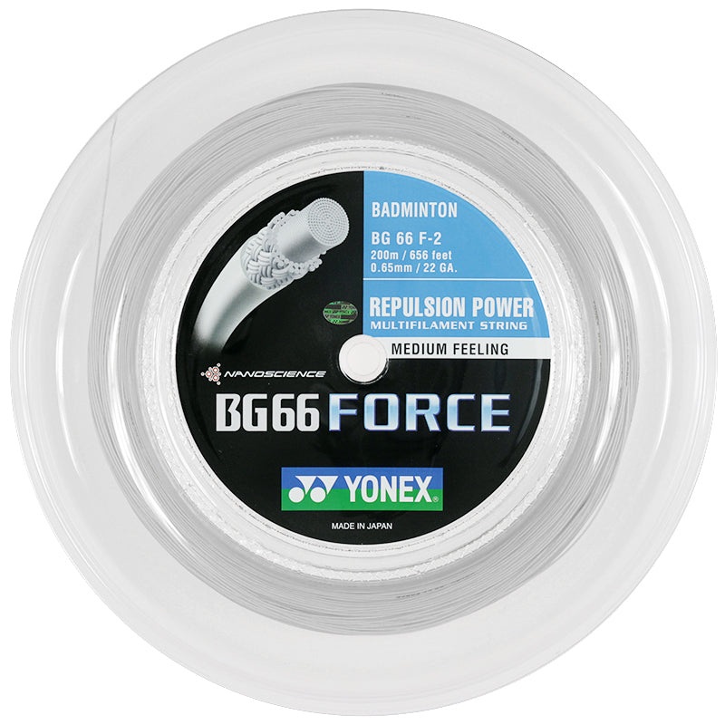 Yonex BG66F Badminton Reel (660 ft)