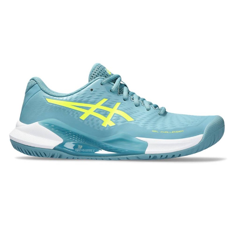 Asics Gel Challenger 14 Women’s Tennis Shoe (Blue/Yellow)
