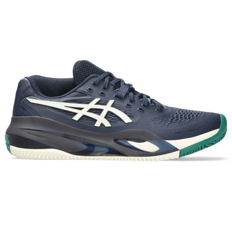 Asics Gel Resolution X Clay Men’s Tennis Shoe (Midnight/Cream)