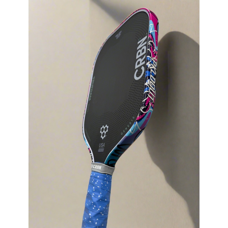 Custom CRBN Genesis – Trufoam Pickleball Paddle – Hesacore Grip – Graffiti