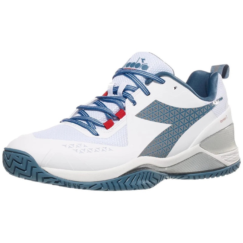 Diadora Speed BluShield Torneo 2 – White/Oceanview 9.0