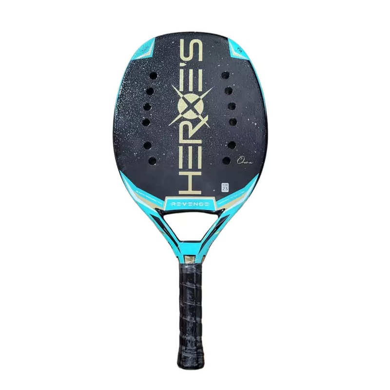 Heroe’s 2023 BT #REVENGE TIFFANY Beach Tennis Racket  with OWN CRYSTAL Grit Treatment