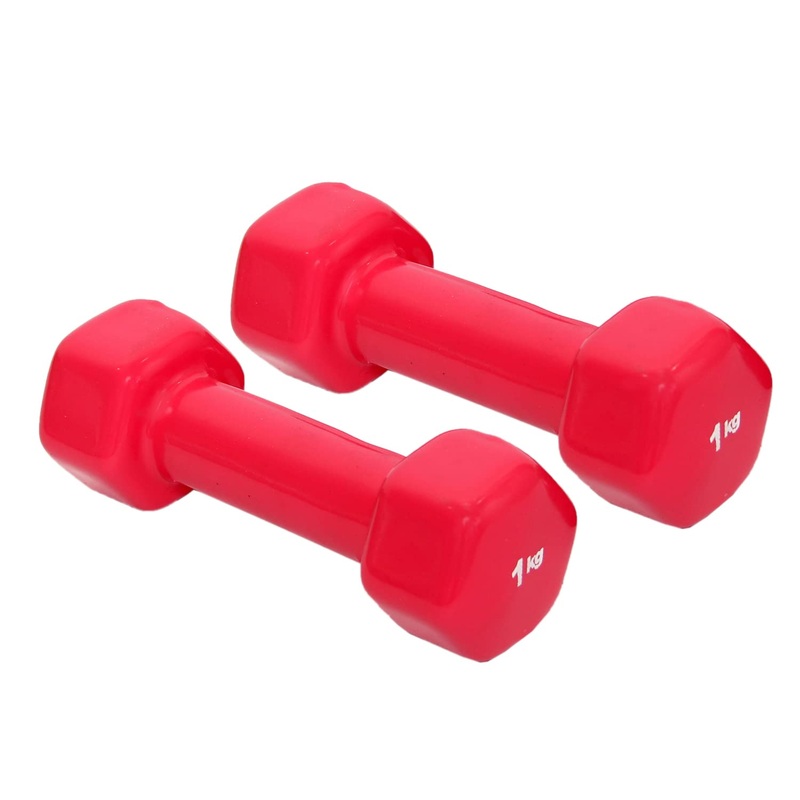 RXN Vinyl Dumbbells – Fitness Gears | Kibi Sports 1KG/2 Set