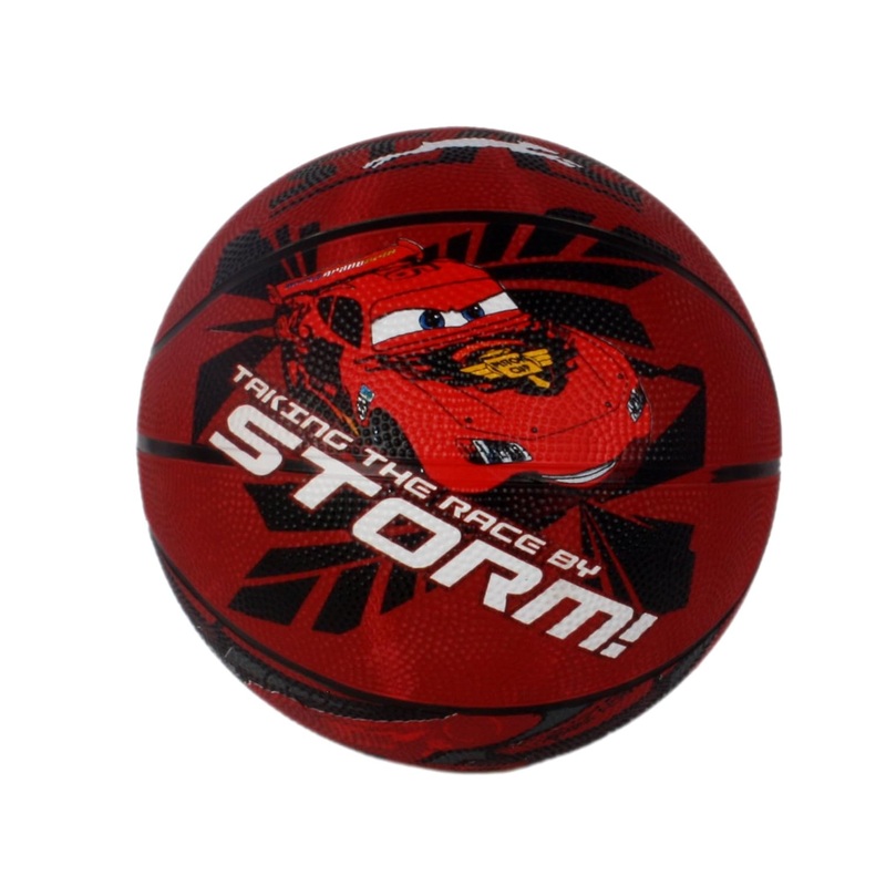 STAG GLOBAL Disney Cars Basketball, Junior Size 7 (Red) | Kibi Sports