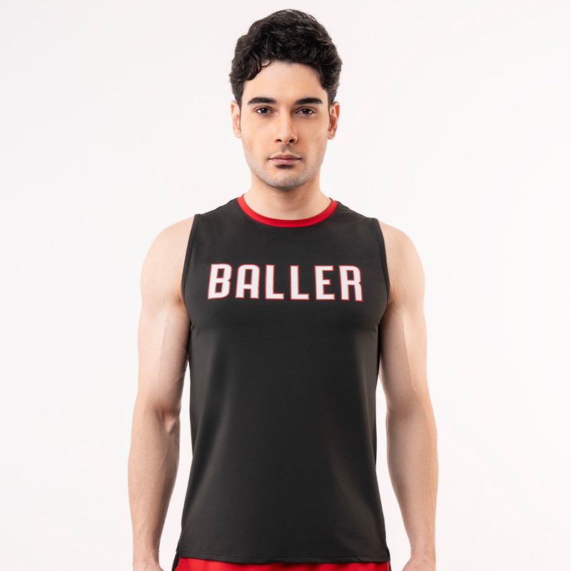 The Baller Tank – Black Athletik | Kibi Sports M