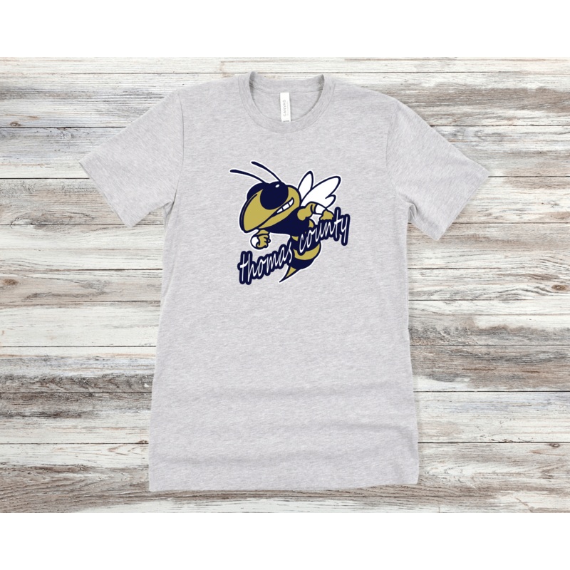 Thomas County Central Ladies Yellow Jacket Shirt