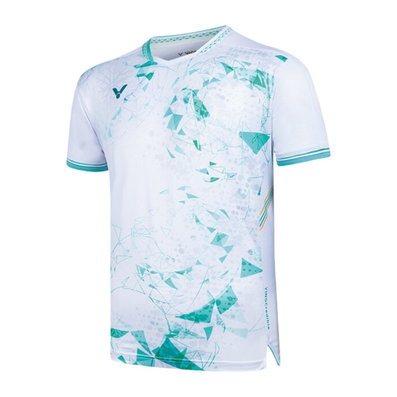(CLEARANCE) VICTOR TAI TZU YING Tribute Collection Tournament Shirt T-50003 G-Tiffany Green Unisex M