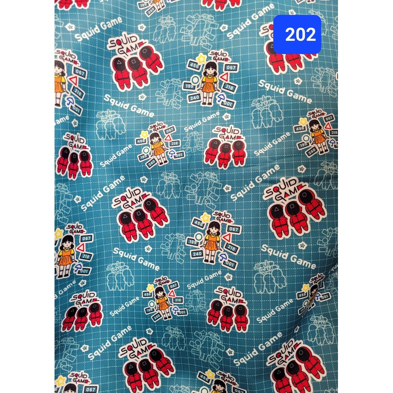 Handmade Water Resistant Racket Case ( Squid Game 202 Squid Game 202